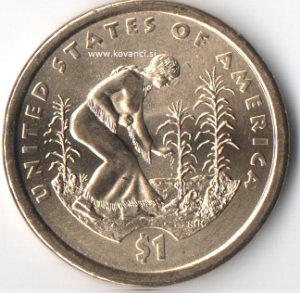 1$ sacagawea 2009 z