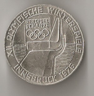avstrija 100 ats 1976 skakalnica