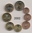 avstrija euro set 2002