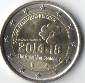belgija 2e 2014 100 let 1.sv.vojne