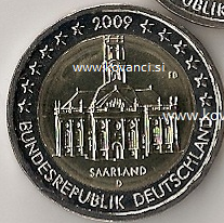nemčija 2€ 2009