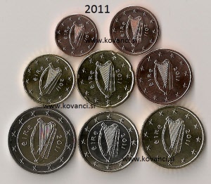 irska euro set 2011