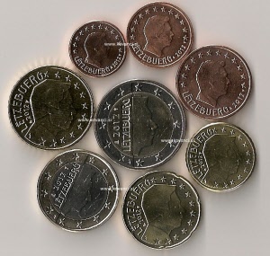luxemburg euro set 2012